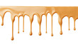 © Vector Nazmul - melted caramel dripping isolated on transparent white background, clipping path