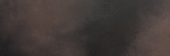 Poster - Brown texture background, abstract backdrop for design, top view, copy space, banner