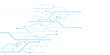 © Zero Degree - Vectors Technology blue circuit diagram. High-tech connection system on a white background.