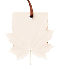 Poster - PNG Price tag paper label maple shape plant leaf tree.