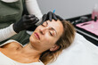 © Jordi Mora - Eyebrow design preparation for microblading procedure