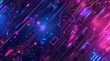 Hi-tech digital technology futuristic circuit digital. Abstract futuristic design. artificial intelligence. Modern futuristic design. Abstract technology vector illustration background