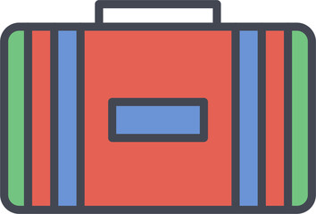 Wall Mural - Suitcase Vector Icon