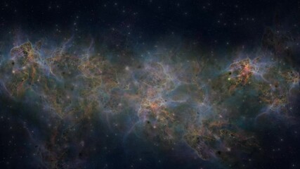 Wall Mural - Outer Space. Galaxy and Nebula. Abstract space background. 