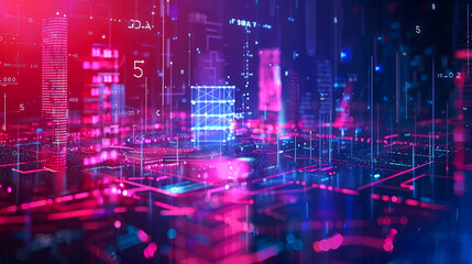 background digital line connected for networking or social media