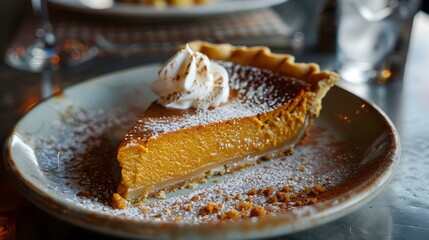 Poster - Pumpkin pie is flavorful and spicy picture