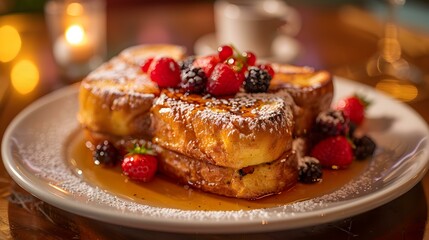 Sticker - French toast is sweet and flavorful image