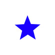 © Abdurrobert.id - Blue star icon illustration isolated