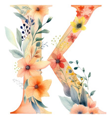 Canvas Print - PNG Text pattern flower number.