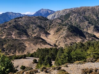 landscape in the mountains