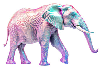 Sticker - PNG Elephant wildlife animal mammal.