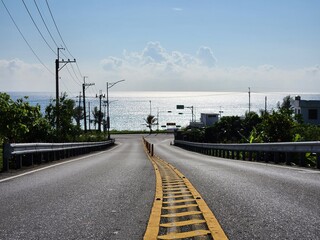 road to the sea