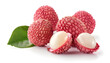 © Oleksiy - lychee fruit isolated on white background with clipping path and full depth of field