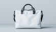 © LittleDreamStocks - Professional white bag with customizable elements, customizable white bag mockup, versatile design