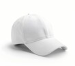 © adri - White baseball caps mockup on a white background