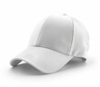 © adri - White baseball caps mockup on a white background