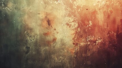 Poster - For your photos, this abstract film texture background features grain, dust, and light leaks; there is plenty of room to copy