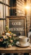© Olena Hnatiuk - beautiful good morning card