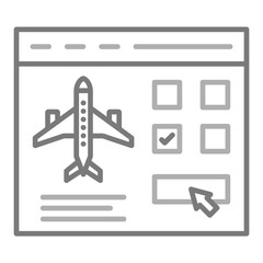 Sticker - Online booking Icon