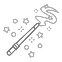 Wall Mural - Magic wand Icon