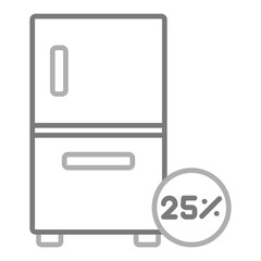 Wall Mural - Fridge Icon