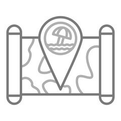 Sticker - Vacation place Icon