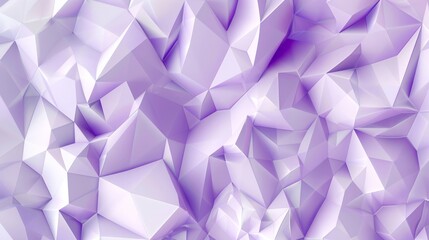 Abstract Purple Geometric Background with Polygonal Patterns