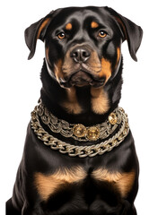 Wall Mural - PNG Rottweiler animal pet accessories.