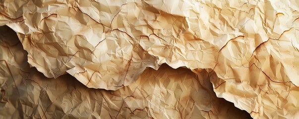 Sticker - Vintage Paper Texture Background, 4K hyperrealistic photo