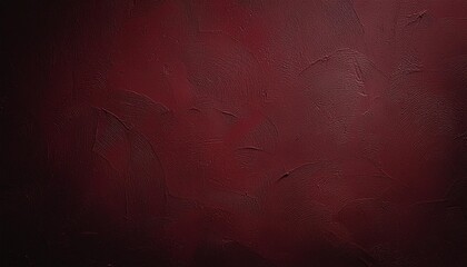 Canvas Print - red textured concrete