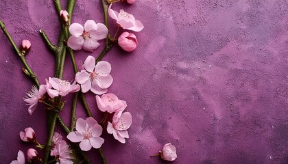 Canvas Print - pink painted grunge texture