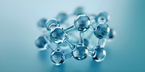 Visual representation of insulin molecular structure with annotated chemical bonds for educational use. Concept Chemical Bonds, Insulin Structure, Molecular Diagram, Educational Use, Annotated Bonds