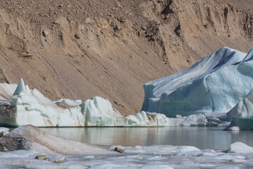 Poster - Lake in glacier