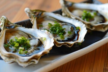 Canvas Print - Oyster in Ponzu