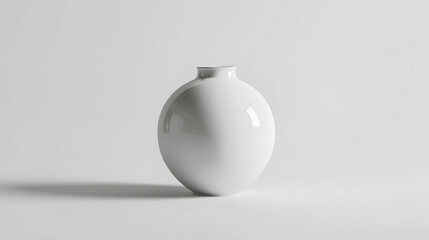 white ceramic vase