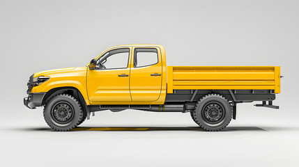 yellow truck