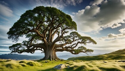 Wall Mural - big old tree