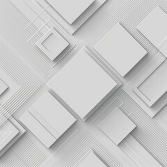 Poster - A modern geometric background with white and gray gradients.