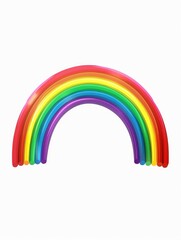 Canvas Print - Rainbow made of balloons