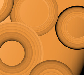 abstract background with circles