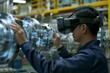 © Amni - Industrial Worker Using Virtual Reality for Inspection