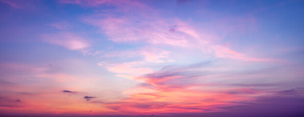 Wall Mural - nature beautiful light sunset or sunrise sky