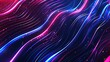© Chanwit - Dark mode template with neon lines, great for night-themed presentations.