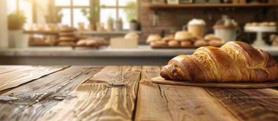 Canvas Print - Bakery concept with copy space image.