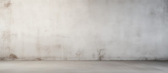 Poster - White cement or concrete wall with a simplistic design ideal for backgrounds, with an uncluttered look perfect for showcasing content in a copy space image.