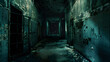 © john - a hall in a mental asylum on a dark night