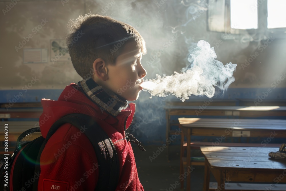 Youth Anti-Vaping Campaign Posters Promoting Health Awareness in School ...