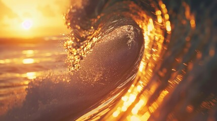 Sticker - Golden Hour Wave