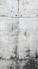 Canvas Print - Rough Concrete Wall Texture Background, 4K hyperrealistic photo