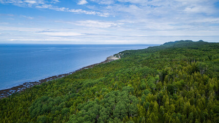 Wall Mural - Lower Saint Lawrence Landscape, Quebec, Canada